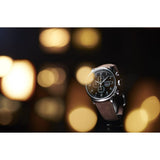 Armogan Spirit of St. Louis Chronograph Watch | Silver Black FGSOSL07SB