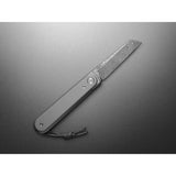 The James Brand The Duval Knife | Titanium/Damascus Straight