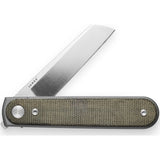 The James Brand The Duval Knife | OD Green/Stainless Straight