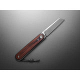 The James Brand The Duval Knife | Rosewood/Stainless Straight