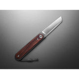 The James Brand The Duval Knife | Rosewood/Stainless Straight