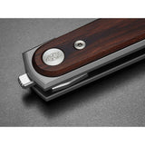 The James Brand The Duval Knife | Rosewood/Stainless Straight