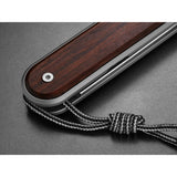 The James Brand The Duval Knife | Rosewood/Stainless Straight
