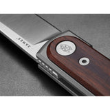 The James Brand The Duval Knife | Rosewood/Stainless Straight