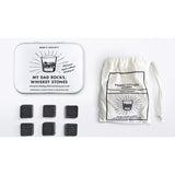 Men's Society My Dad Rocks Whiskey Stones-M8011
