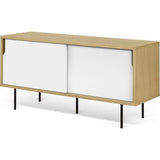 Temahome Dann 135 Sideboard w/ Steel Legs