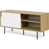 Temahome Dann 135 Sideboard w/ Steel Legs