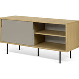 Temahome Dann 135 Sideboard w/ Steel Legs