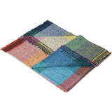 Zuzunaga Dark Squares Throw Blanket | Merino Wool