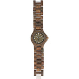 WeWood Date Guaiaco Wood Watch | Army