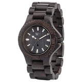 WeWood Date Blackwood Wood Watch | Black