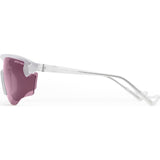 District Vision Junya Racer Clear Sunglasses | District Rose