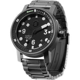 MINUS-8 Diver Gunmetal/Black Watch | Titanium P024-013-TI-ML