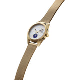 Triwa Dixie Aska Watch | Gold Mesh Super Slim AKST106-MS121313