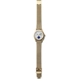 Triwa Dixie Aska Watch | Gold Mesh Super Slim AKST106-MS121313