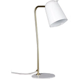 Seed Design Dobi Table Lamp | White/Brass