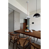 Seed Design Dome Medium Pendant Lamp | Black SQ-360MP-BK