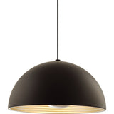 Seed Design Dome Large Pendant Lamp | Black SQ-3650MP-BK