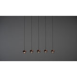Seed Design Dora 5-Light Pendant | Copper