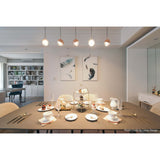 Seed Design Dora Pendant 5-Light Set | Black