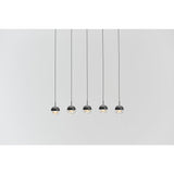 Seed Design Dora Pendant 5-Light Set | Black