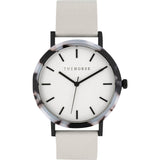 The Horse Resin Blonde Tortoise Watch | Grey E3