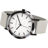 The Horse Resin Blonde Tortoise Watch | Grey E3