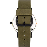 The Horse Resin White Nougat Watch | White/Olive E4