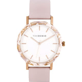 The Horse Resin Pink Nougat Watch | White/Light Pink E5