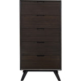 Eco Ridge Vale Five Drawer Chest | Havana