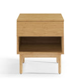 Eco Ridge Ria 1 Drawer Nightstand | Caramelized