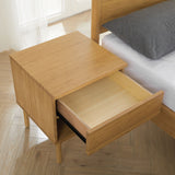 Eco Ridge Ria 1 Drawer Nightstand | Caramelized