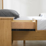 Eco Ridge Ria 1 Drawer Nightstand | Caramelized