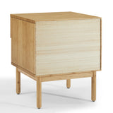 Eco Ridge Ria 1 Drawer Nightstand | Caramelized