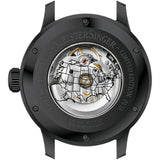 MeisterSinger US Edition N° 03 Black Line Watch | Mellow Yellow / Vintage Saddle Leather Black