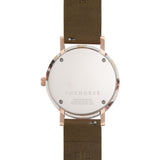 The Horse Resin White Nougat Watch | White/Rose Gold/Olive