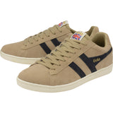 Gola Men's Equipe Suede Sneakers | Cappuccino/Navy