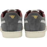 Gola Men's Equipe Suede Sneakers | Graphite/White/Burgundy