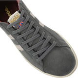 Gola Men's Equipe Suede Sneakers | Graphite/White/Burgundy