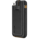 Incase Leather Fitted Sleeve for iPhone 5s/5c | Black/Tan ES89058