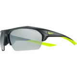 Nike Terminus Sunglasses|Matte Black/Volt Grey W/ Silver Flash EV1030-070