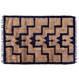 Revival Rugs Ehlias Hand Knotted Rug | Sandstone/Navy