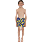 Tom & Teddy Boy's Elephant Swim Trunk | Navy & Yellow / 9-10