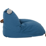 Wild Design Lab Elliot Bean Bag Chair Cover | Navy Blue BBCE