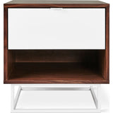 Gus* Modern Emerson End Table | Walnut White ECETEMER-wn-wh