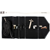 EH Works Essential Bike Tool Roll | Black with White Strap ESSBLKW