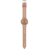 Komono Estelle Cutout Watch | Seashell Silver