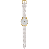 Komono Estelle Cutout Watch | White Gold
