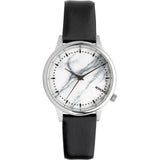 Komono Estelle Marble Watch | White-KOM-W2474