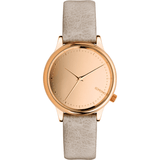 Komono Estelle Mirror Watch | Rose Gold/Grey KOM-W2872